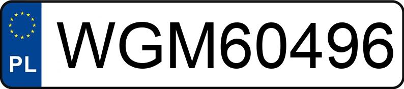 Numer rejestracyjny WGM 60496 posiada SCHMITZ CARGOBULL  SCB*S3T - WGM60496