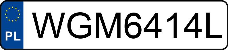 Numer rejestracyjny WGM 6414L posiada MG MG ZS - WGM6414L Numer rejestracyjny WGM 6414L posiada MG MG ZS - WGM6414L