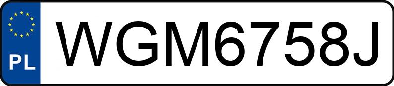 Numer rejestracyjny WGM 6758J posiada DAF XF/XG/XG+ 480 MR`22 E6 18.0t XG+ FT Space Cab - WGM6758J