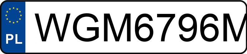 Numer rejestracyjny WGM 6796M posiada MAN TGX L.2018.858.001 - WGM6796M Numer rejestracyjny WGM 6796M posiada MAN TGX L.2018.858.001 - WGM6796M