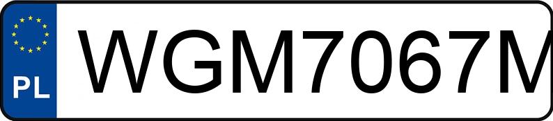 Numer rejestracyjny WGM 7067M posiada DAF XF/XG/XG+ 480 MR`22 E6 18.0t XG FT Space Cab - WGM7067M