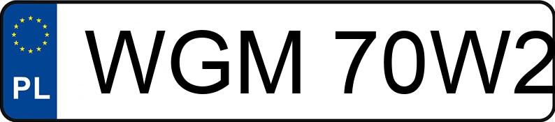 Numer rejestracyjny WGM 70W2 posiada SKODA Octavia Octavia 1.6 Tour Classic - WGM70W2 Numer rejestracyjny WGM 70W2 posiada SKODA Octavia Octavia 1.6 Tour Classic - WGM70W2
