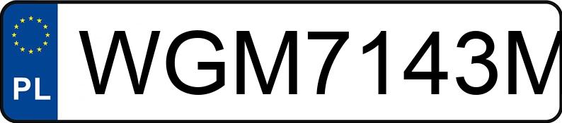 Numer rejestracyjny WGM 7143M posiada DAF XG 480 FT F52N3 - WGM7143M