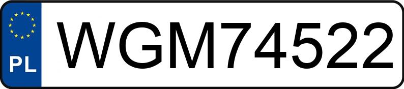 Numer rejestracyjny WGM 74522 posiada TOYOTA Yaris 1.0 MR`11 E5 Sprint - WGM74522 Numer rejestracyjny WGM 74522 posiada TOYOTA Yaris 1.0 MR`11 E5 Sprint - WGM74522