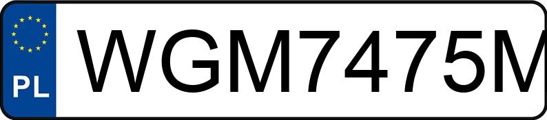 Numer rejestracyjny WGM 7475M posiada SEAT Leon 1.9 SDI E3 1M Stella - WGM7475M