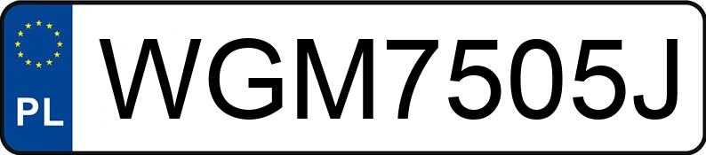 Numer rejestracyjny WGM 7505J posiada DAF XG 480 FT F52N3 - WGM7505J