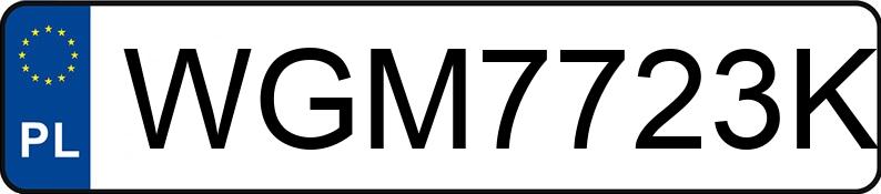 Numer rejestracyjny WGM 7723K posiada SUBARU FORESTER 2.0 - WGM7723K