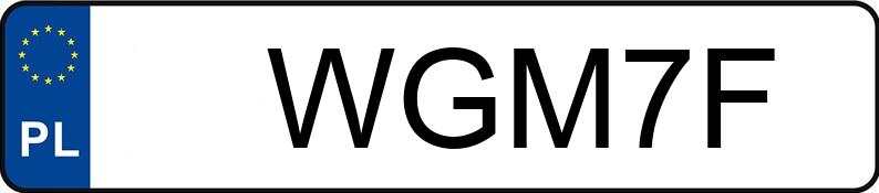 Numer rejestracyjny WGM 7F posiada CADILLAC 64-ELDORADO BIARRITZ - WGM7F Numer rejestracyjny WGM 7F posiada CADILLAC 64-ELDORADO BIARRITZ - WGM7F