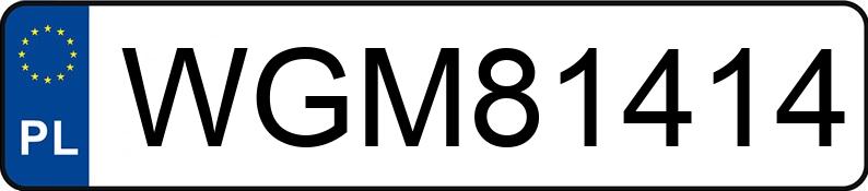 Numer rejestracyjny WGM 81414 posiada FORD Gr.Tourneo Connect 1.6 TDCi MR`14 E5 2.3t Trend - WGM81414 Numer rejestracyjny WGM 81414 posiada FORD Gr.Tourneo Connect 1.6 TDCi MR`14 E5 2.3t Trend - WGM81414