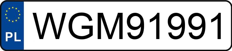 Numer rejestracyjny WGM 91991 posiada VOLVO FH VTA3T - WGM91991 Numer rejestracyjny WGM 91991 posiada VOLVO FH VTA3T - WGM91991