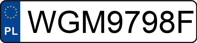 Numer rejestracyjny WGM 9798F posiada IVECO 35-160 Daily MR`19 E6 3.5t 35C16H - WGM9798F