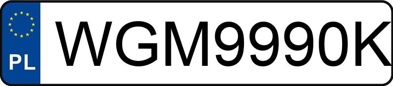 Numer rejestracyjny WGM 9990K posiada VOLKSWAGEN Golf VII 2.0 TSI MR`17 E6 GTI Performance BMT - WGM9990K Numer rejestracyjny WGM 9990K posiada VOLKSWAGEN Golf VII 2.0 TSI MR`17 E6 GTI Performance BMT - WGM9990K