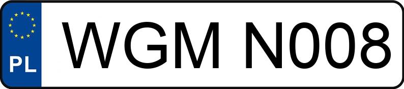 Numer rejestracyjny WGM N008 posiada VOLKSWAGEN GOLF - WGMN008 Numer rejestracyjny WGM N008 posiada VOLKSWAGEN GOLF - WGMN008