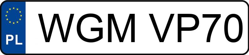 Numer rejestracyjny WGM VP70 posiada CITROEN JUMPER - WGMVP70
