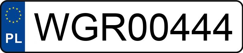 Numer rejestracyjny WGR 00444 posiada BMW 318 D - WGR00444 Numer rejestracyjny WGR 00444 posiada BMW 318 D - WGR00444