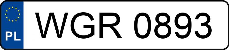 Numer rejestracyjny WGR 0893 posiada FSO FSO pick-up 1.8t 1.5 - WGR0893