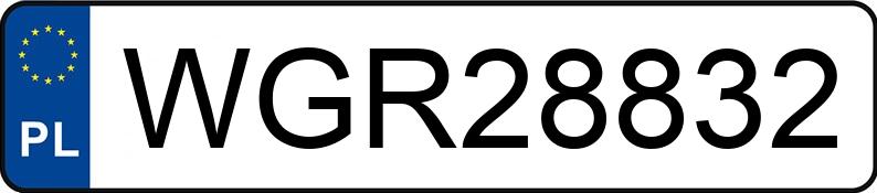 Numer rejestracyjny WGR 28832 posiada VOLVO C30 - WGR28832