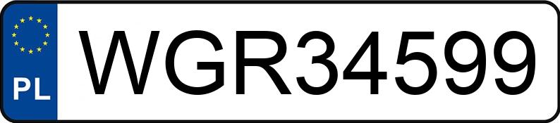 Numer rejestracyjny WGR 34599 posiada MERCEDES-BENZ GLE 350 D 4MATIC - WGR34599 Numer rejestracyjny WGR 34599 posiada MERCEDES-BENZ GLE 350 D 4MATIC - WGR34599