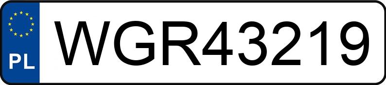 Numer rejestracyjny WGR 43219 posiada SEAT Alhambra 1.9 TDI MR`00 E4 7MS Stylance 4x4 - WGR43219 Numer rejestracyjny WGR 43219 posiada SEAT Alhambra 1.9 TDI MR`00 E4 7MS Stylance 4x4 - WGR43219