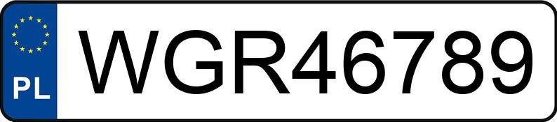 Numer rejestracyjny WGR 46789 posiada MERCEDES-BENZ CLA - WGR46789 Numer rejestracyjny WGR 46789 posiada MERCEDES-BENZ CLA - WGR46789