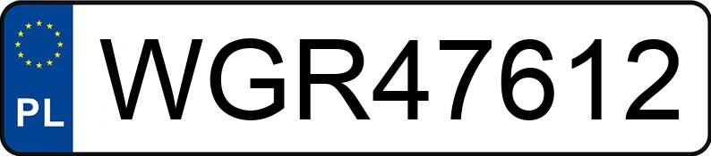 Numer rejestracyjny WGR 47612 posiada VOLKSWAGEN GOLF VARIANT - WGR47612 Numer rejestracyjny WGR 47612 posiada VOLKSWAGEN GOLF VARIANT - WGR47612