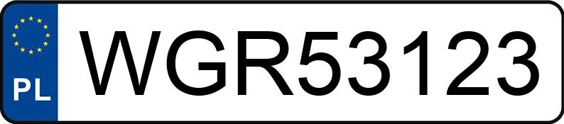 Numer rejestracyjny WGR 53123 posiada MERCEDES-BENZ E 200 CDI - WGR53123 Numer rejestracyjny WGR 53123 posiada MERCEDES-BENZ E 200 CDI - WGR53123
