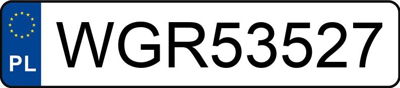 Numer rejestracyjny WGR 53527 posiada PORSCHE Macan III 2.0 MR`21 E6d T - WGR53527