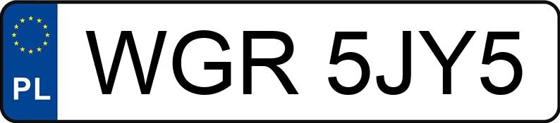 Numer rejestracyjny WGR 5JY5 posiada SCHMITZ SCS - WGR5JY5 Numer rejestracyjny WGR 5JY5 posiada SCHMITZ SCS - WGR5JY5