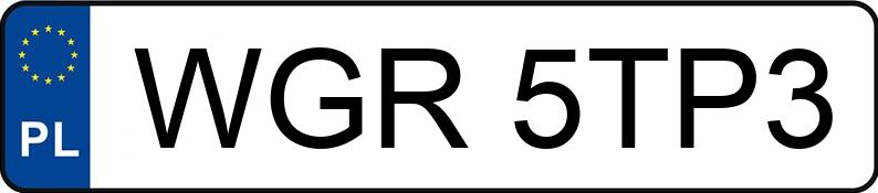 Numer rejestracyjny WGR 5TP3 posiada URSUS MF 255 - WGR5TP3 Numer rejestracyjny WGR 5TP3 posiada URSUS MF 255 - WGR5TP3