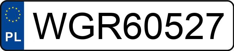 Numer rejestracyjny WGR 60527 posiada VOLKSWAGEN Crafter GP 35 TDI-CR MR`12 E5 3.5t Crafter GP 35 TDI-CR MR`12 E5 3.5t - WGR60527