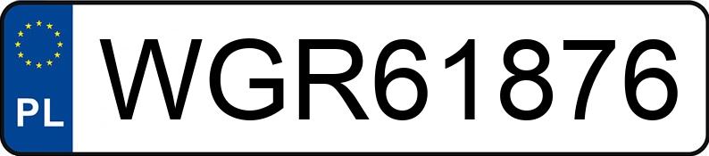 Numer rejestracyjny WGR 61876 posiada VOLKSWAGEN PASSAT 1.9 TDI - WGR61876 Numer rejestracyjny WGR 61876 posiada VOLKSWAGEN PASSAT 1.9 TDI - WGR61876