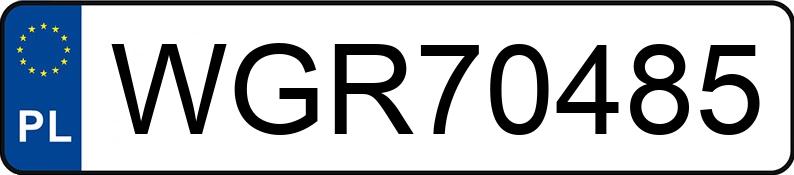 Numer rejestracyjny WGR 70485 posiada VOLKSWAGEN Passat B5 1.9 TDI MR`96 E2 Highline - WGR70485