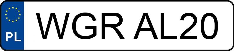 Numer rejestracyjny WGR AL20 posiada LEXUS LS 430 - WGRAL20 Numer rejestracyjny WGR AL20 posiada LEXUS LS 430 - WGRAL20