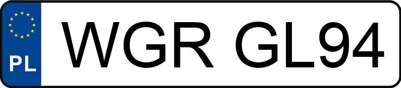 Numer rejestracyjny WGR GL94 posiada SKODA OCTAVIA - WGRGL94 Numer rejestracyjny WGR GL94 posiada SKODA OCTAVIA - WGRGL94