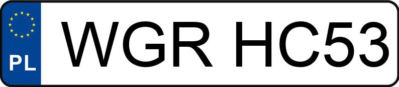 Numer rejestracyjny WGR HC53 posiada OPEL ASTRA NOTCHBACK - WGRHC53 Numer rejestracyjny WGR HC53 posiada OPEL ASTRA NOTCHBACK - WGRHC53