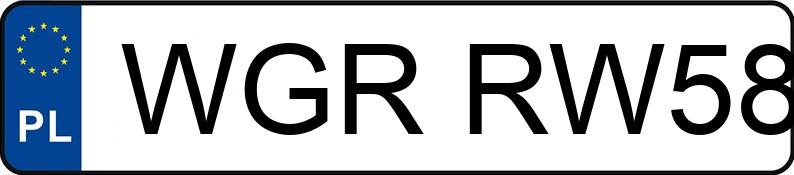 Numer rejestracyjny WGR RW58 posiada SKODA Fabia 1.4 MR`99 E3 Fresh - WGRRW58