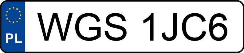 Numer rejestracyjny WGS 1JC6 posiada OPEL ASTRA - WGS1JC6 Numer rejestracyjny WGS 1JC6 posiada OPEL ASTRA - WGS1JC6