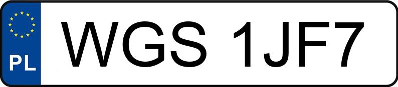 Numer rejestracyjny WGS 1JF7 posiada FORD Focus 1.6 MR`11 E5 Edition Start - WGS1JF7