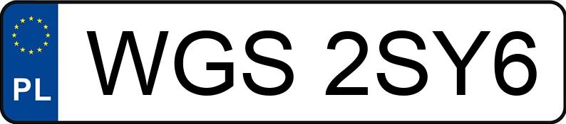 Il numero di registrazione WGS 2SY6 ha AUDI A6 Quattro 3.0 TFSI MR`11 E5 4G S tronic - WGS2SY6
