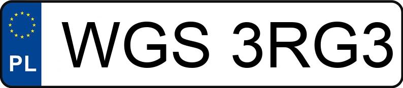 Numer rejestracyjny WGS 3RG3 posiada MINI [BMW] Mini 1.6 Diesel MR`06 E4 Cooper - WGS3RG3