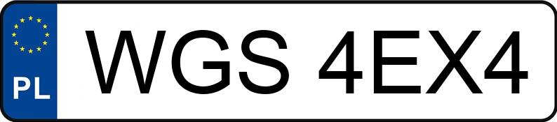 Numer rejestracyjny WGS 4EX4 posiada VOLKSWAGEN TOURAN - WGS4EX4 Numer rejestracyjny WGS 4EX4 posiada VOLKSWAGEN TOURAN - WGS4EX4