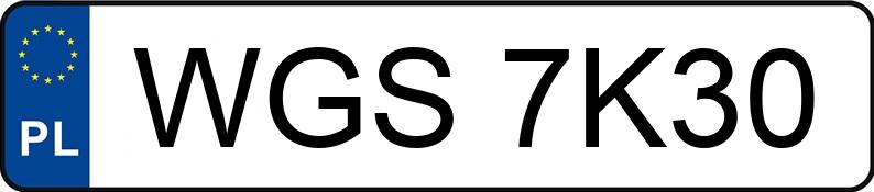 Numer rejestracyjny WGS 7K30 posiada VOLKSWAGEN Polo IV TDI MR`02 E3 Basis - WGS7K30