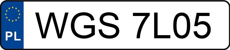 Numer rejestracyjny WGS 7L05 posiada FORD Focus 1.6 EcoBoost MR`11 E5 Titanium - WGS7L05