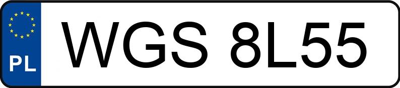 Numer rejestracyjny WGS 8L55 posiada TOYOTA Avensis Wagon MR`01 E3 Terra - WGS8L55