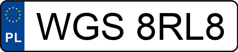 Numer rejestracyjny WGS 8RL8 posiada CITROEN JUMPY - WGS8RL8 Numer rejestracyjny WGS 8RL8 posiada CITROEN JUMPY - WGS8RL8