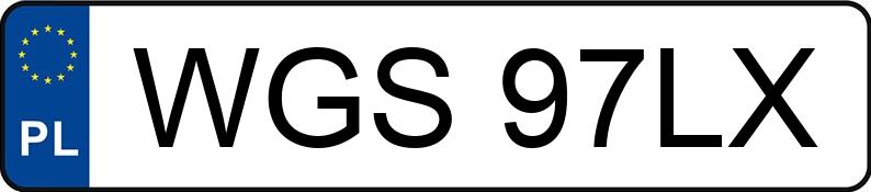 Numer rejestracyjny WGS 97LX posiada VOLKSWAGEN Vento 1.8i Kat. MR`92 CL - WGS97LX