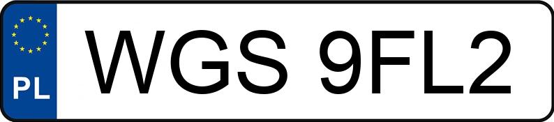 Numer rejestracyjny WGS 9FL2 posiada MERCEDES-BENZ E 220 D - WGS9FL2