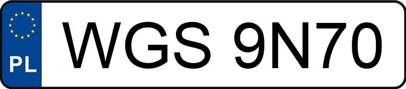 Numer rejestracyjny WGS 9N70 posiada OPEL Astra Classic III 1.7 DTR MR`10 E5 Astra Classic III 1.7 DTR MR`10 E5 - WGS9N70