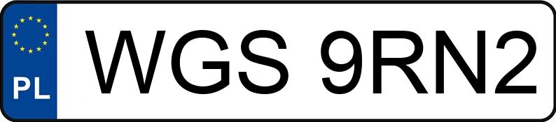 Numer rejestracyjny WGS 9RN2 posiada SKODA FABIA VAN - WGS9RN2 Numer rejestracyjny WGS 9RN2 posiada SKODA FABIA VAN - WGS9RN2