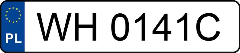 Numer rejestracyjny WH 0141C posiada TESLA MODEL 3 - WH0141C